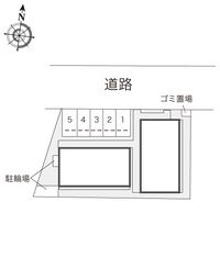 レオパレスクレスト 配置図