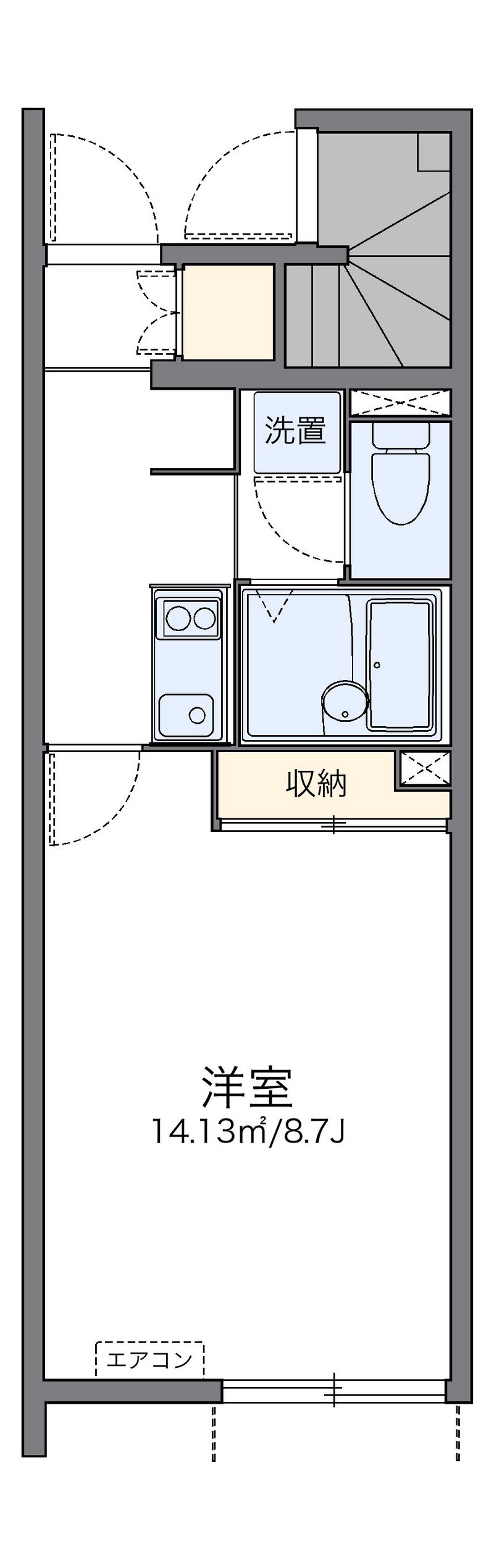 レオネクスト双葉 間取図
