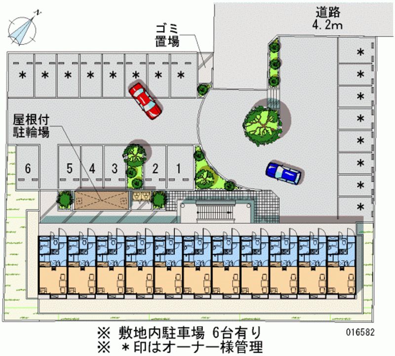 レオパレスチェリーブロッサム 月極駐車場