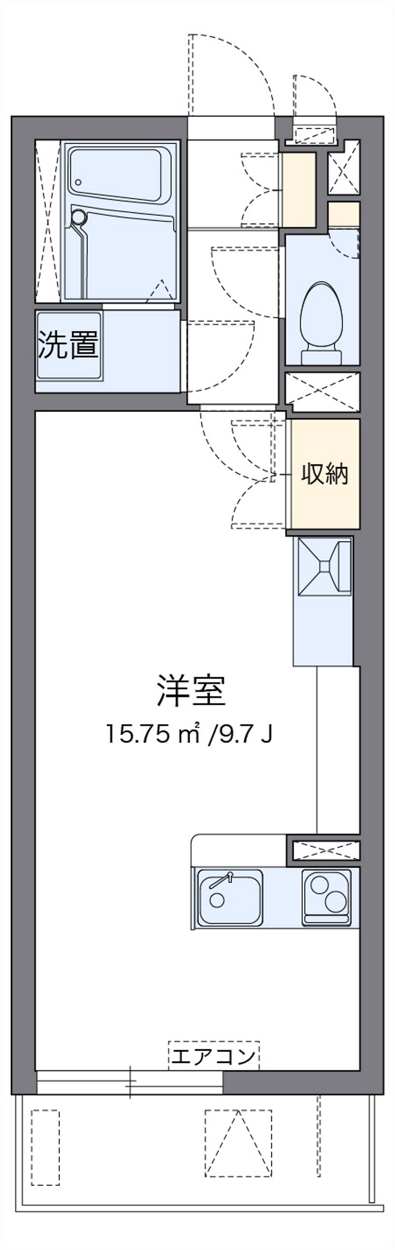 ミランダフェリーチェ 間取図