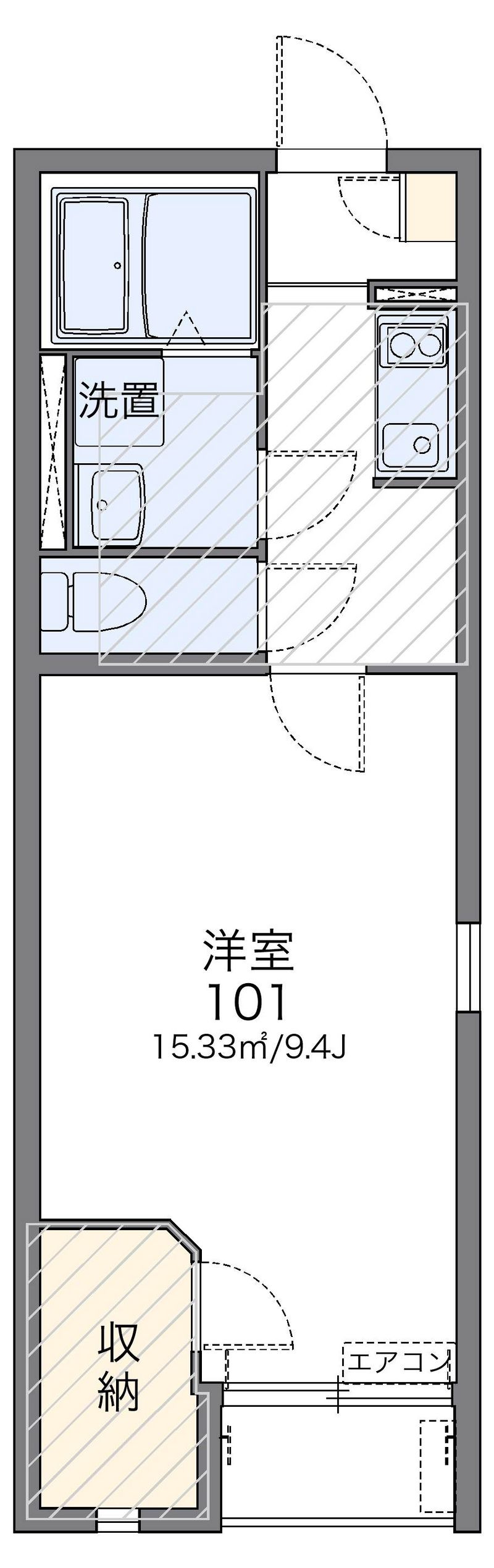 レオネクストウィル柏たなか 間取図