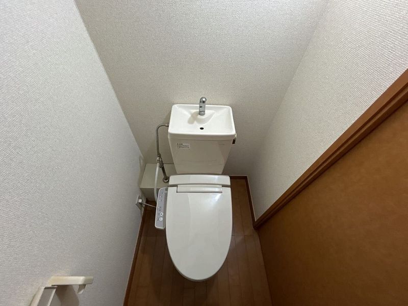 レオパレスグリーン青毛 トイレ