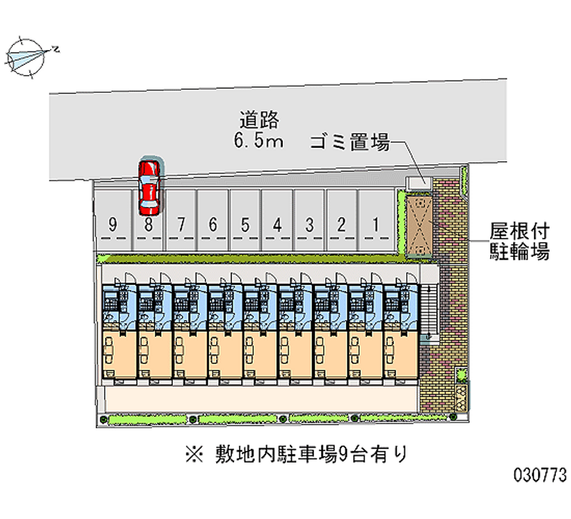 レオパレスＣａｓａＦｅｌｉｃｅ 月極駐車場