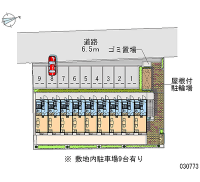 30773 Monthly parking lot