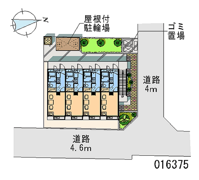 レオパレス東府中 区画図