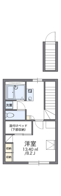 レオパレスＷｉｎｇ 間取り図