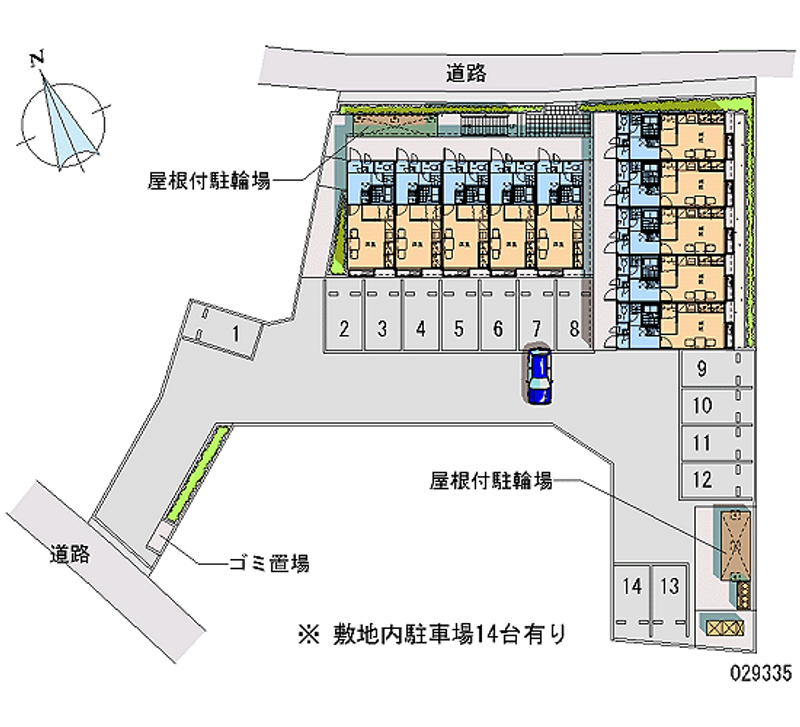 29335月租停车场