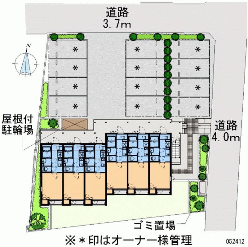 レオネクスト水木 区画図