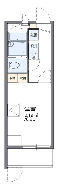 レオパレスたつみ 間取り図