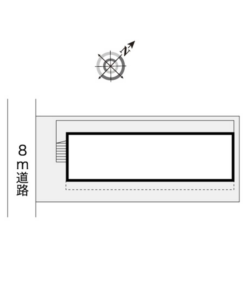 レオパレス野並 配置図