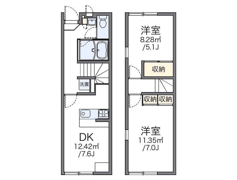 レオパレススィート 間取り