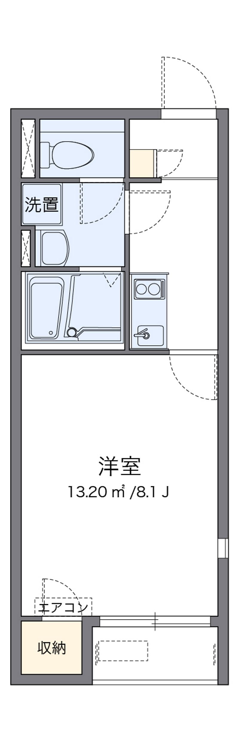 レオネクスト潤 間取図