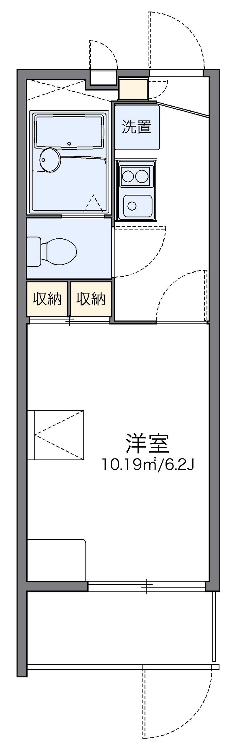 leopalace Neue Yamato Floor plan