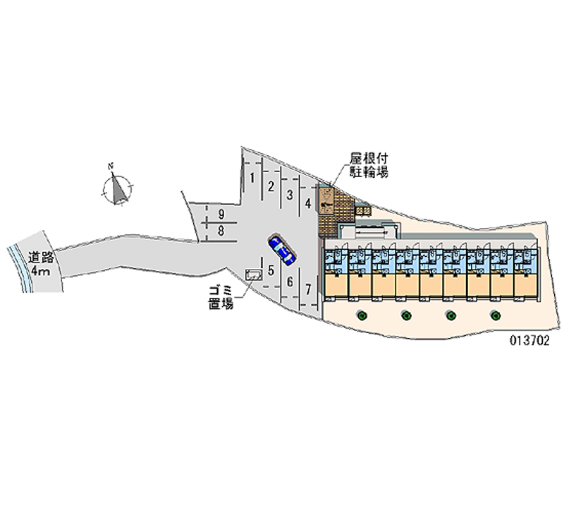 レオパレス西山荘 共用部分