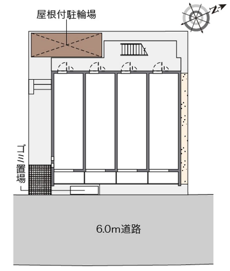 クレイノヴィラ　セゾン幕張 配置図