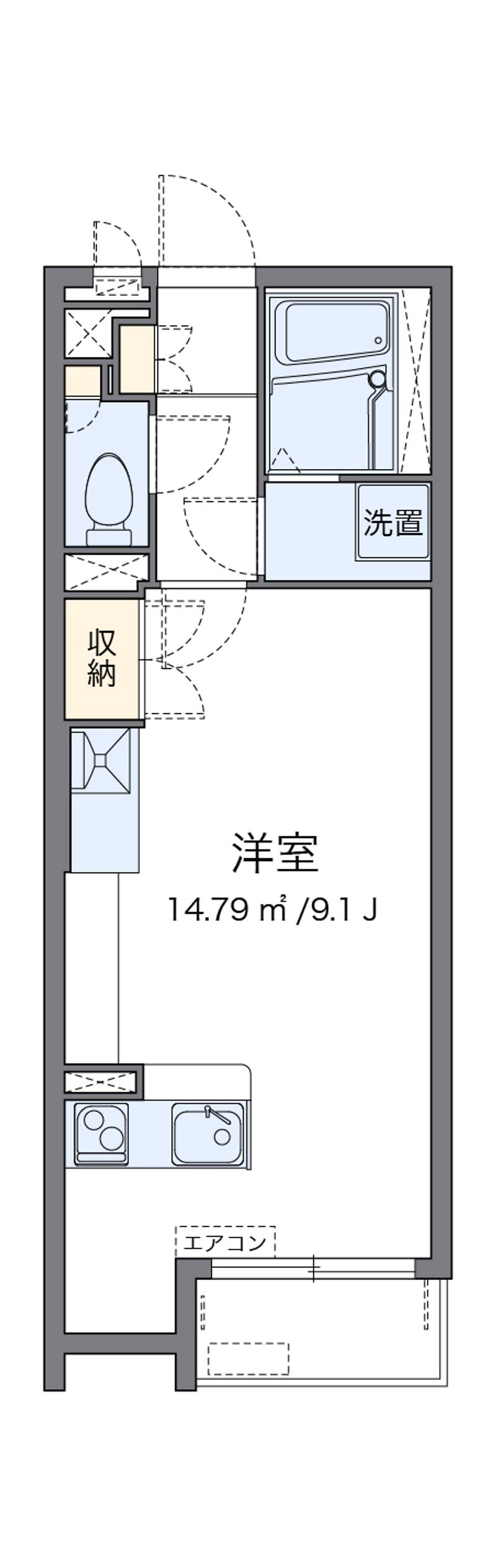 ミランダグランエスポワール 間取図