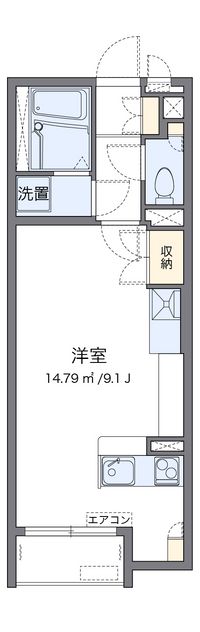 レオネクスト２７Ｗｉｎｇ 間取り図