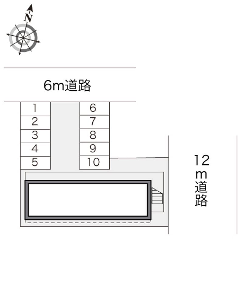 レオパレスめんそーれ丸甲 配置図
