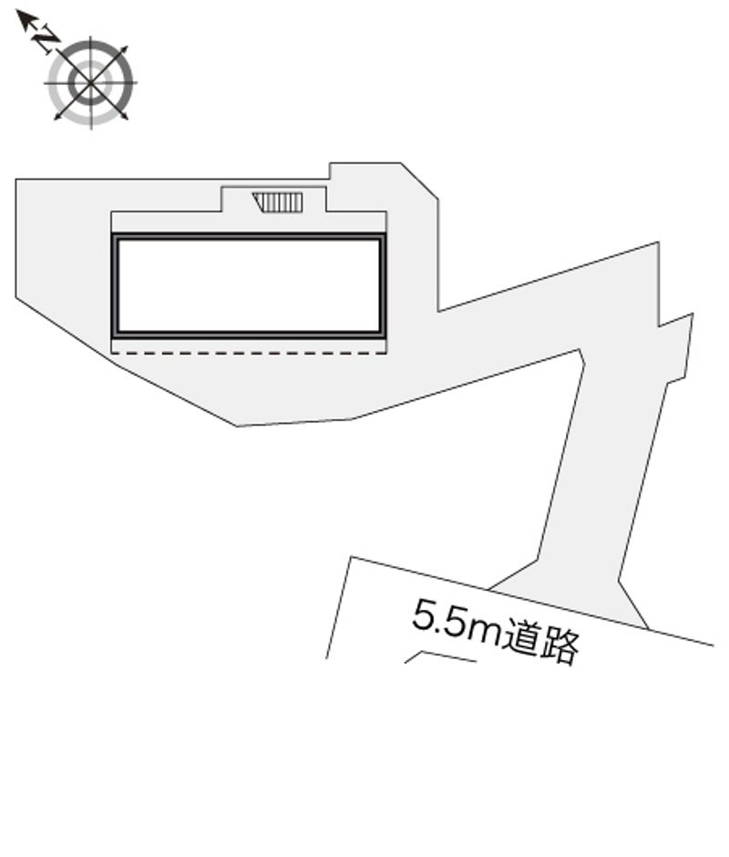 レオパレスシャルマン弘明寺 配置図