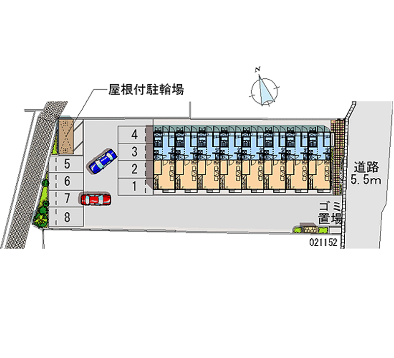 レオパレス坂之上 月極駐車場