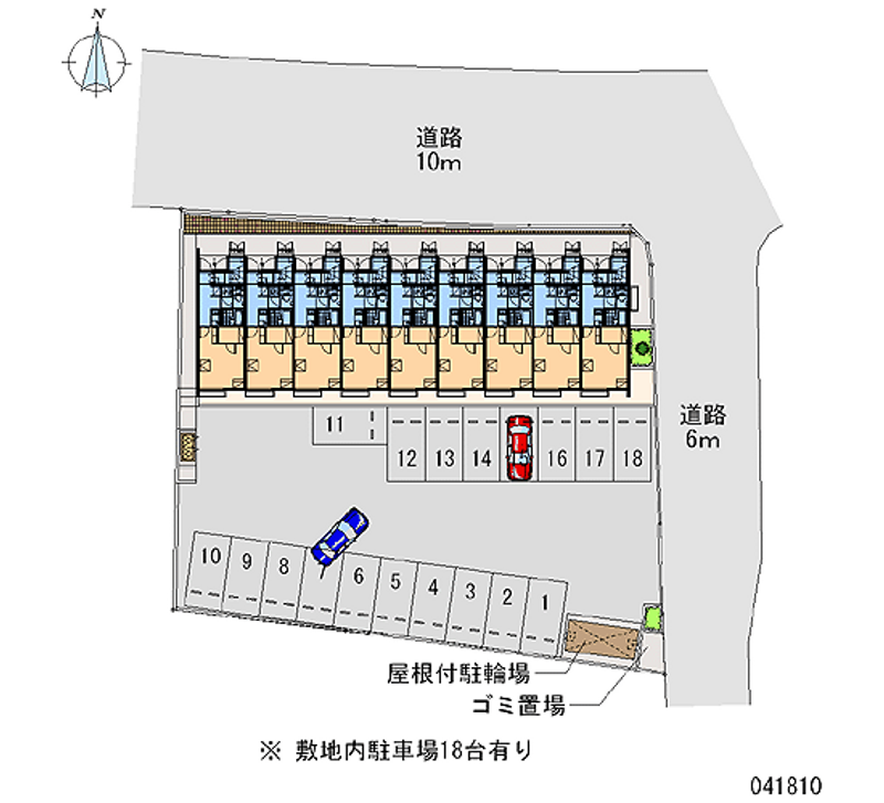 41810月租停车场