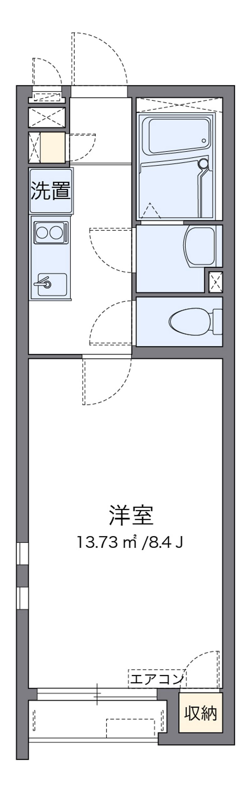 クレイノコート 間取図