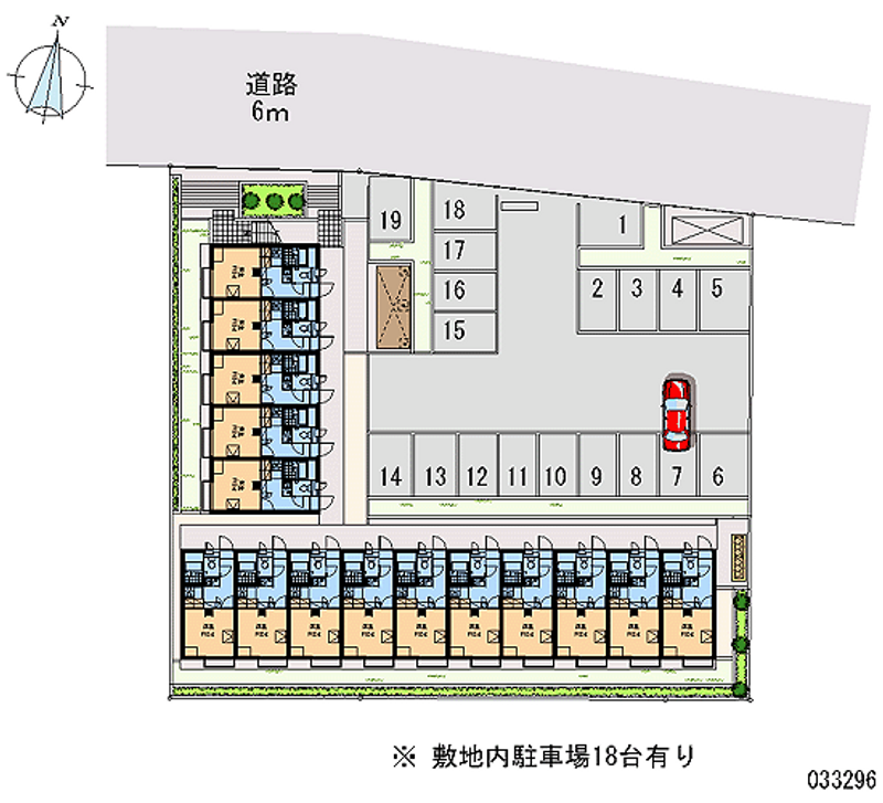 33296 Monthly parking lot