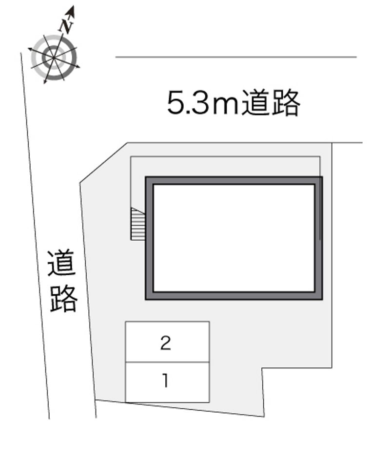 レオパレス湘南ハイム 配置図