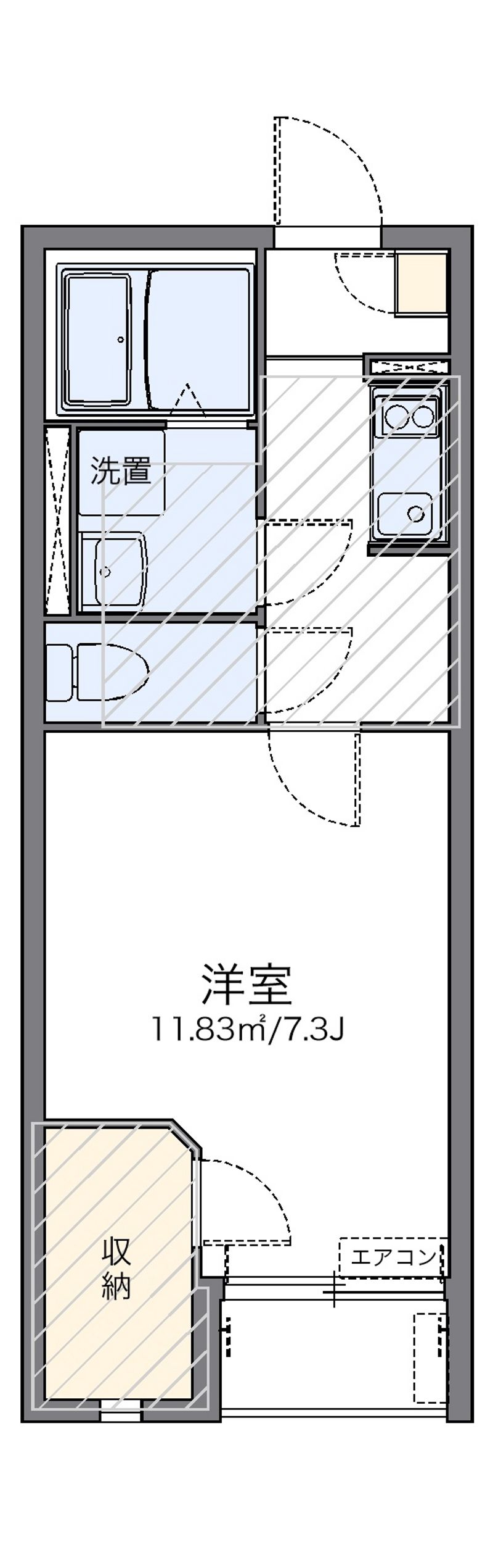 レオネクストテラシー 間取図