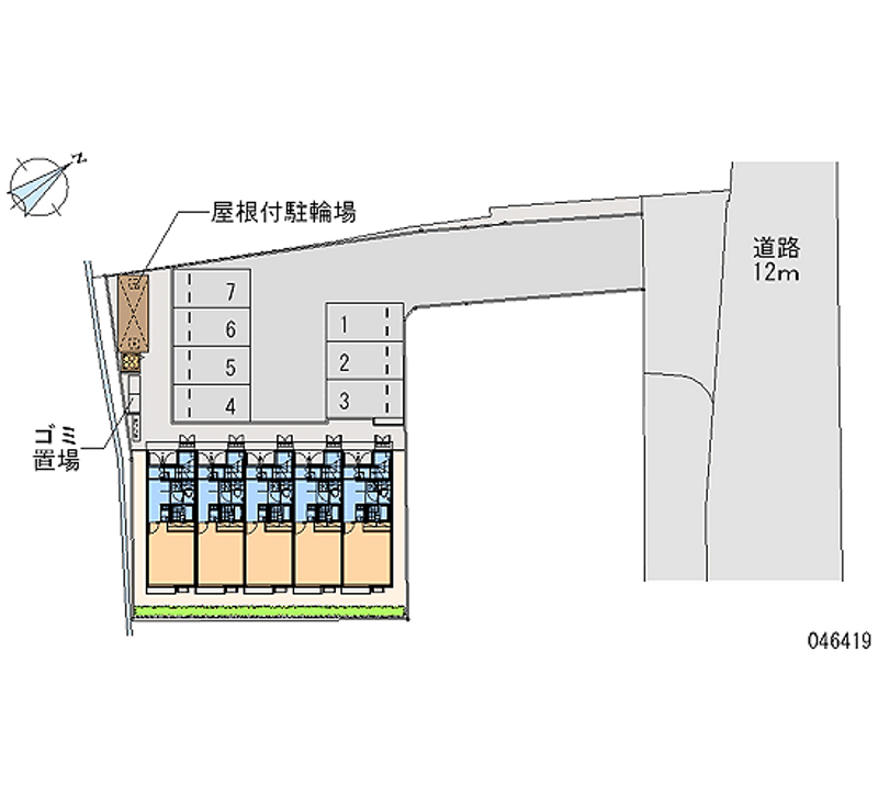 レオネクストサンマーク滝野 月極駐車場