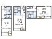 クレイノエトワールⅡ 間取り図
