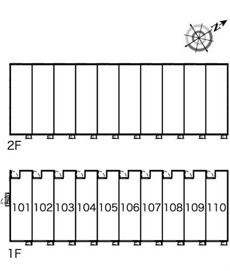 レオネクストクオリア 間取配置図