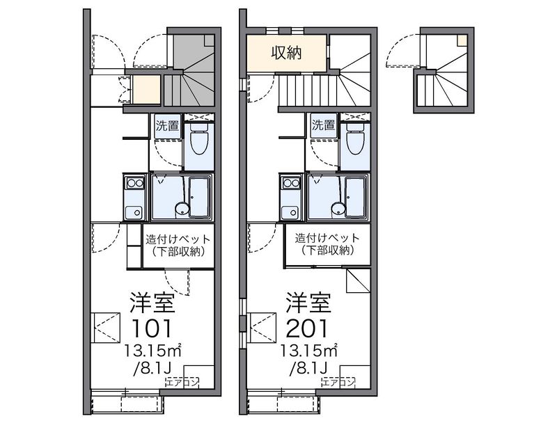 レオネクストＧＲＡＮＤ　ＯＮＥ 間取図