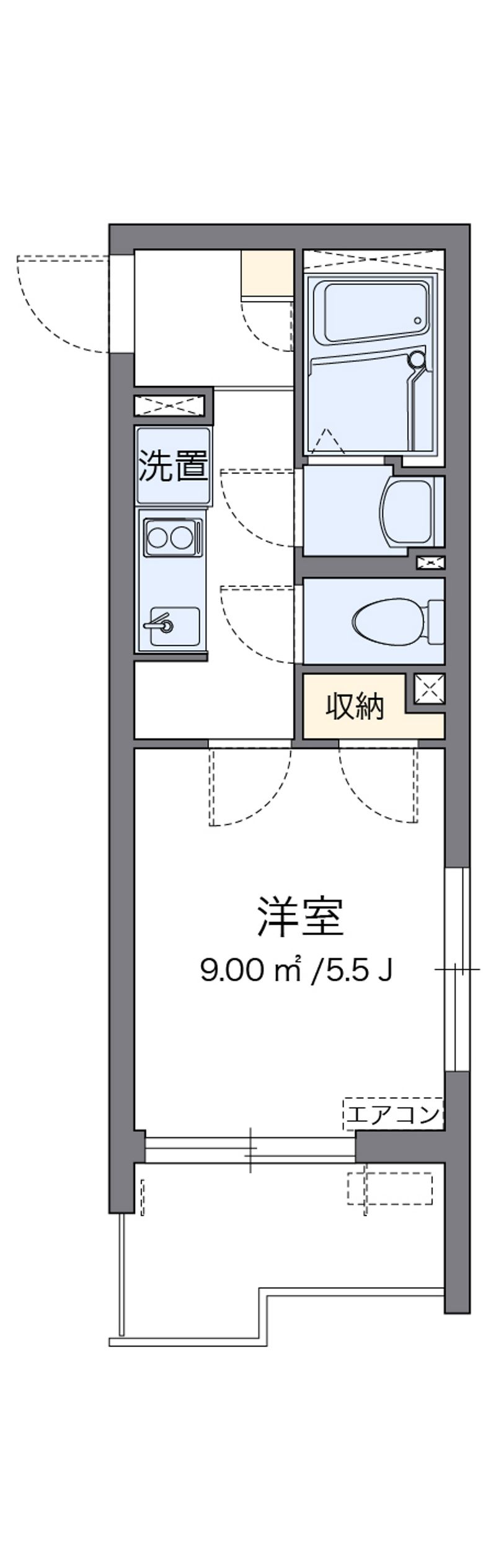 クレイノコラットⅠ 間取図