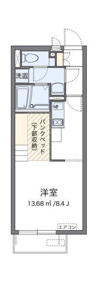 ミランダメルベーユ高坂 間取り図