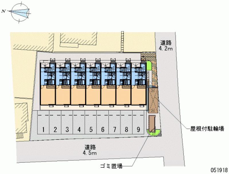 レオネクスト翔Ⅱ 月極駐車場