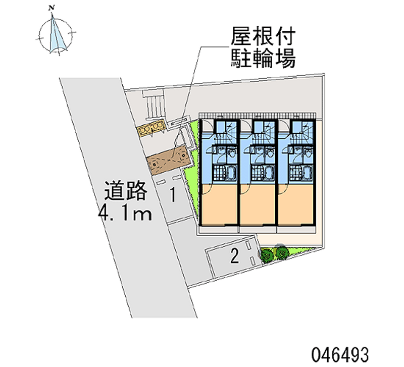 レオネクスト雅イシイ 区画図