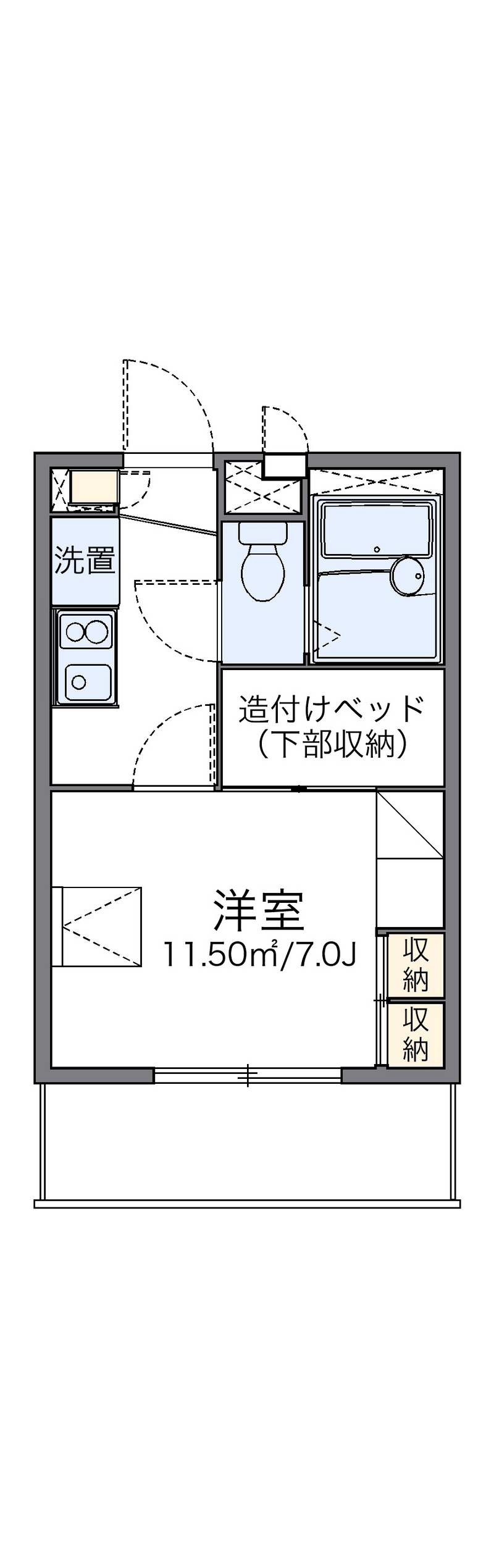 レオパレスＷＩＮ 間取り