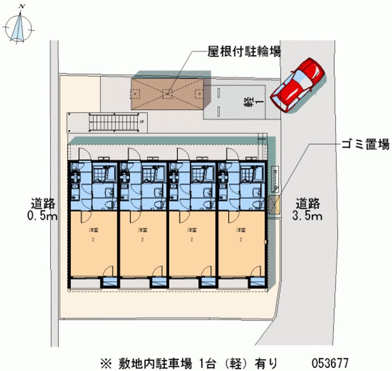 レオネクストシモイフク 区画図