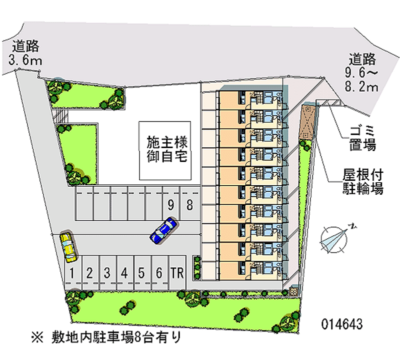 14643月租停车场