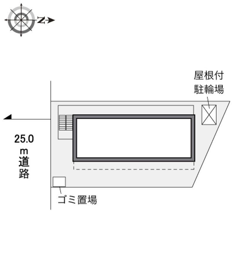 レオパレスベルリバティー 配置図