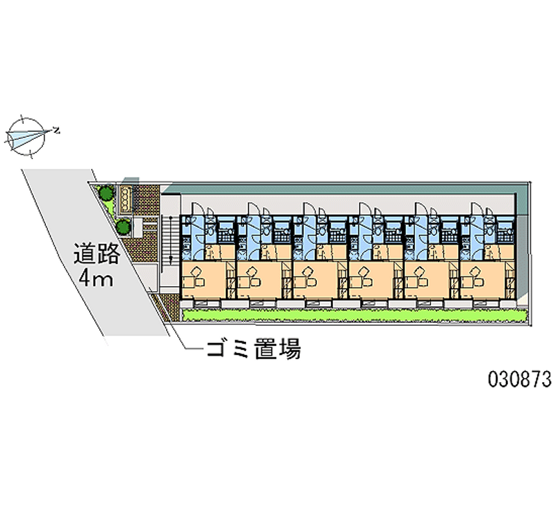 レオパレスステラ 区画図