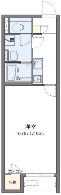 レオネクスト山茶花 間取り図