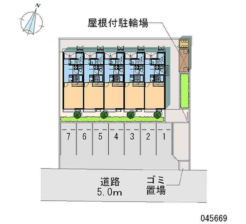 45669月租停车场