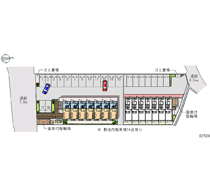 27569月租停車場