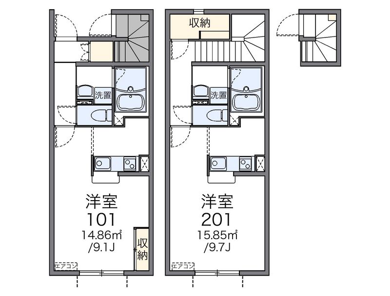 レオネクストリジェール 間取図