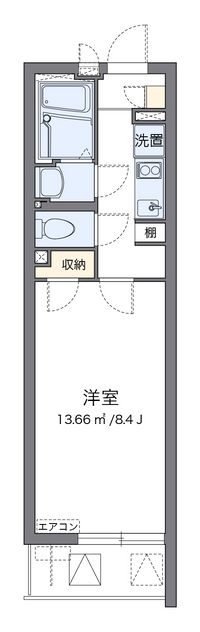 クレイノ楓 間取り図