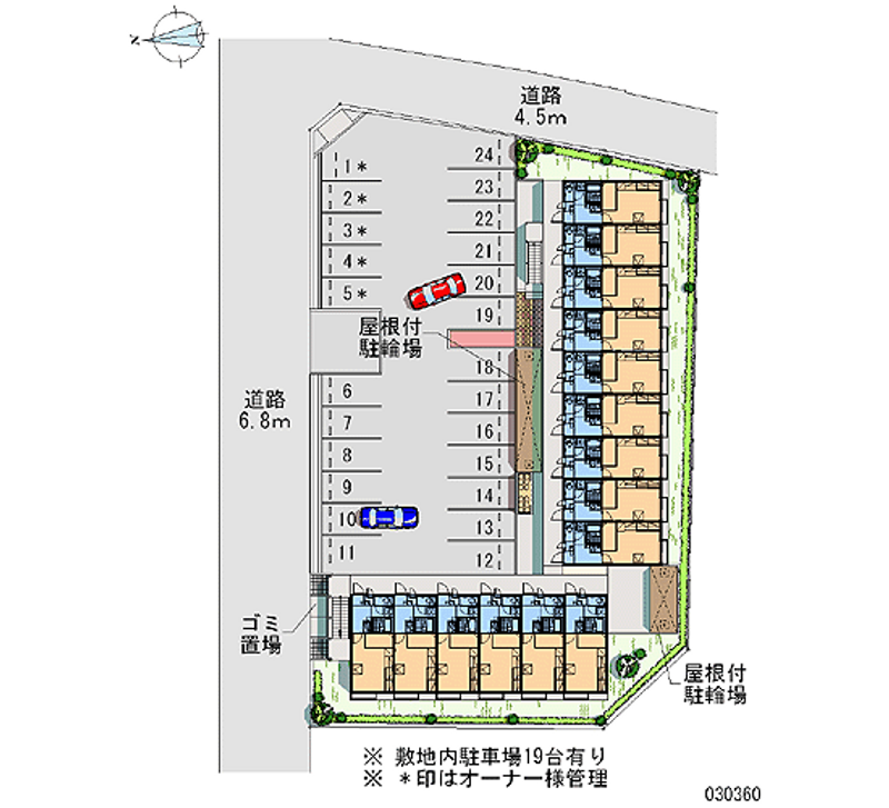 30360 Monthly parking lot