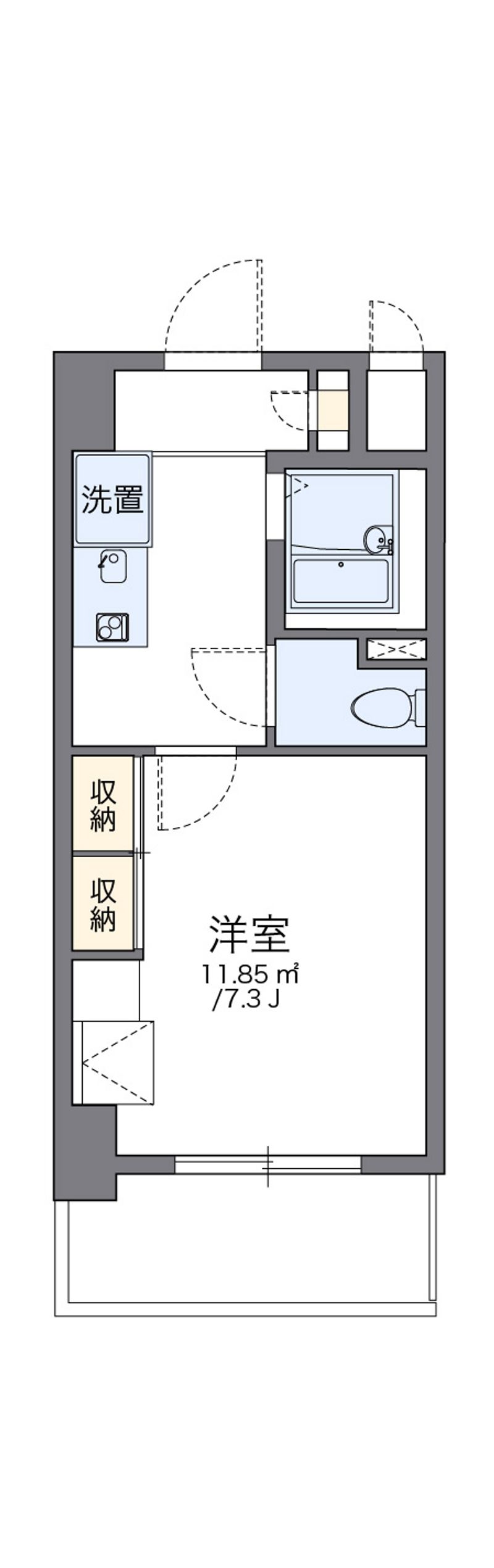 レオパレス伸夫 間取り