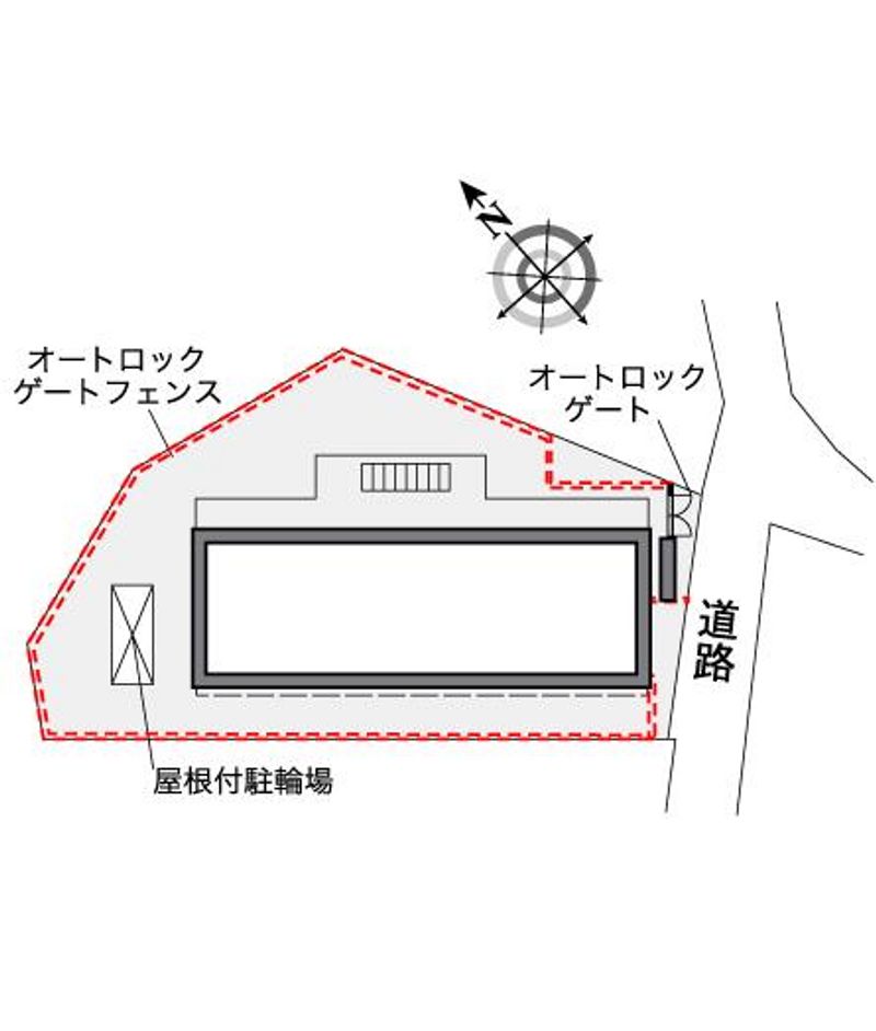 レオパレスカメリア 配置図